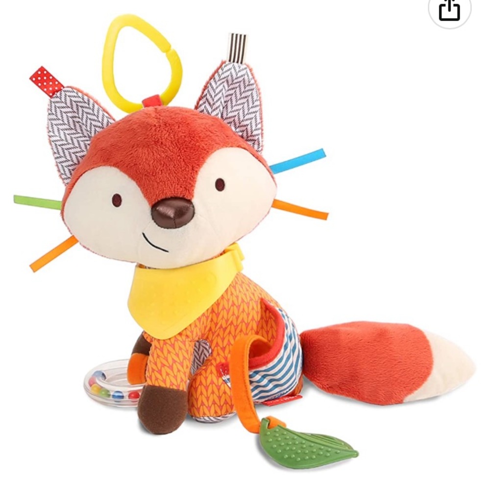 NWT Skip Hop Bandana Buddies- Fox